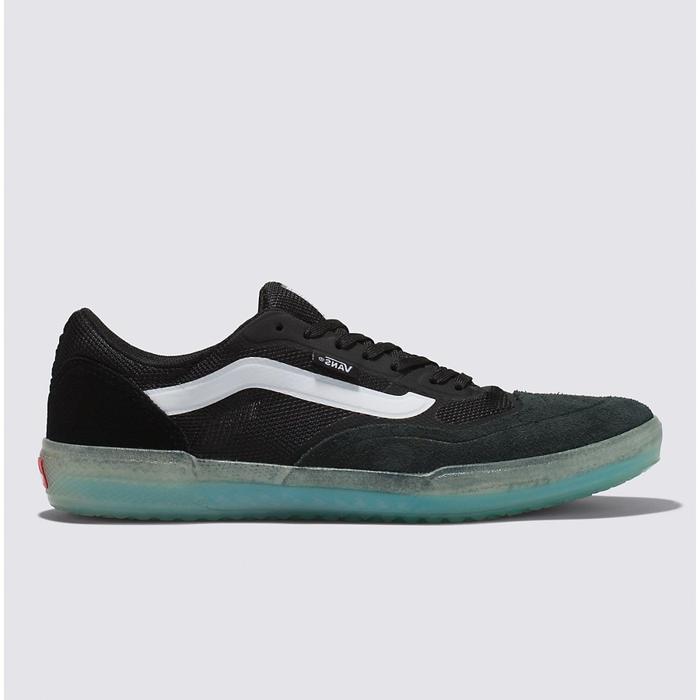 Vans Ave Skate Pro Black Black Stripe White Original Resmi