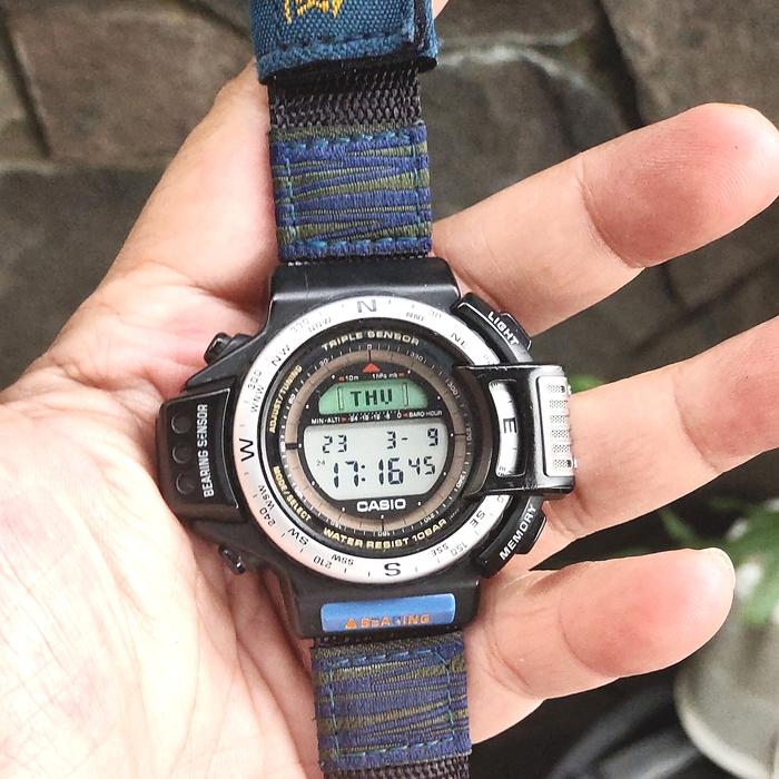 Jam CASIO PROTREK Vintage JAPAN DPX 500 Original