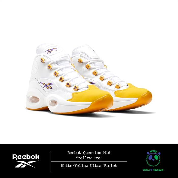 Reebok Question Mid “Yellow Toe”