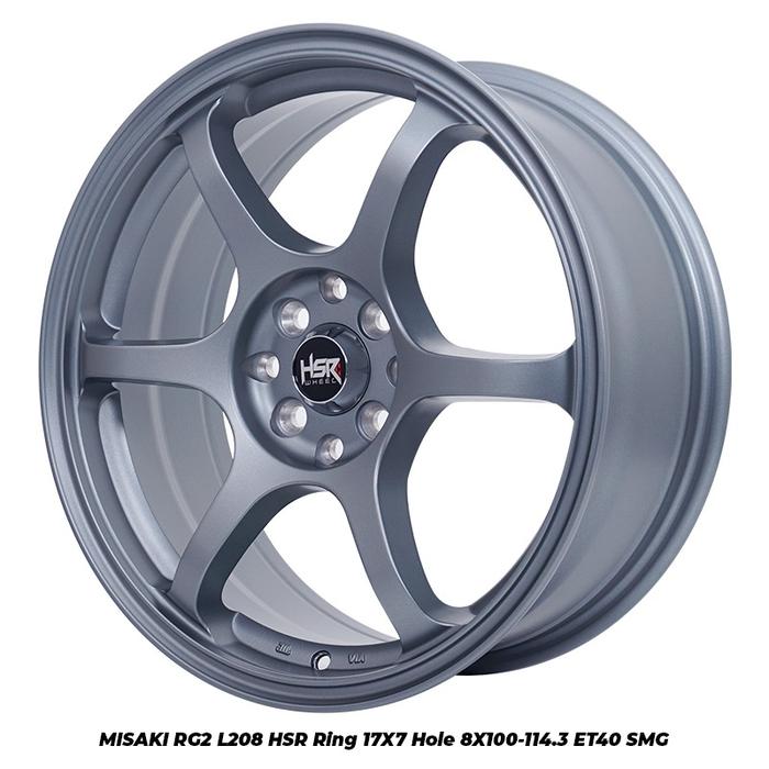 MISAKI RG2 L208 HSR R17X7 H8X100-114,3 ET40 SMG