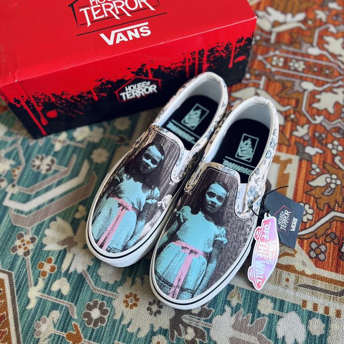 VANS X HOUSE OF TERROR SHINING SLIP ON