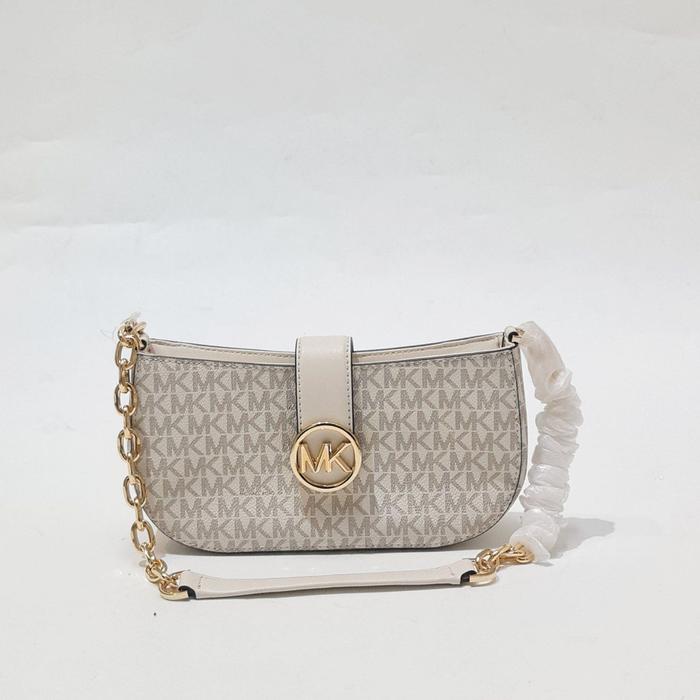 Mk carmen small pochette new cream