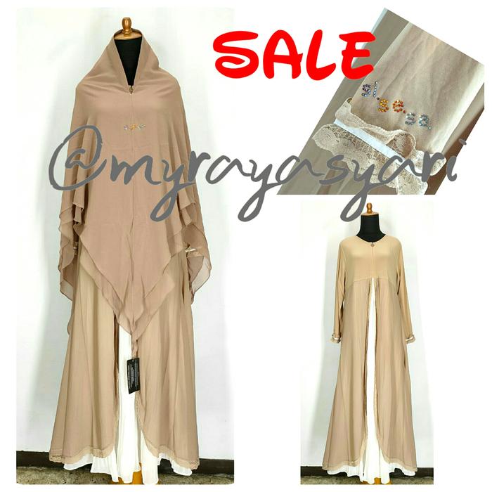 Dress sisesa syariah cream_bw sale