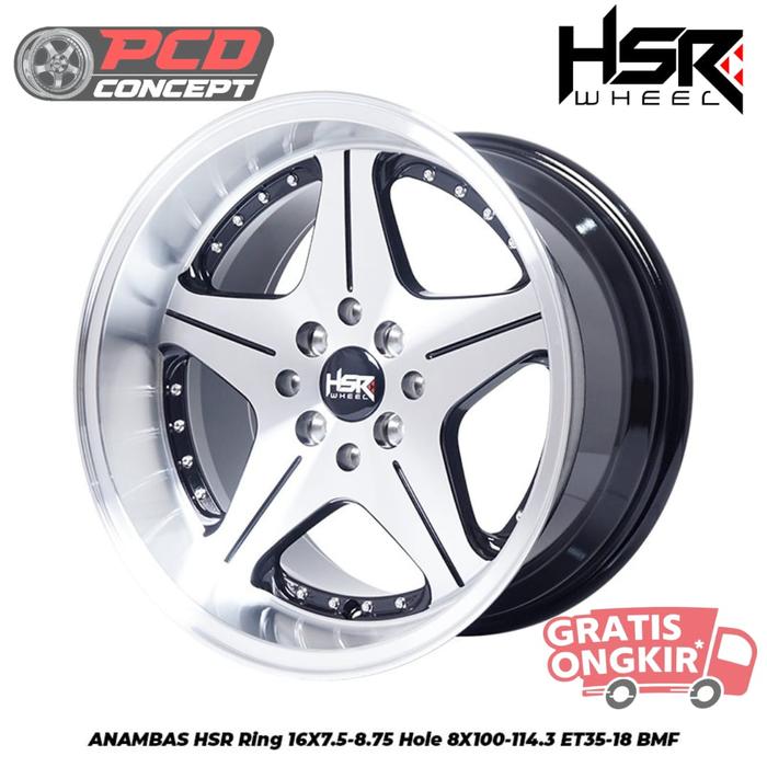 VELG MOBIL HSR R16 CELONG - VELG MOBIL JAZZ,YARIS,VIOS,AVANZA R16