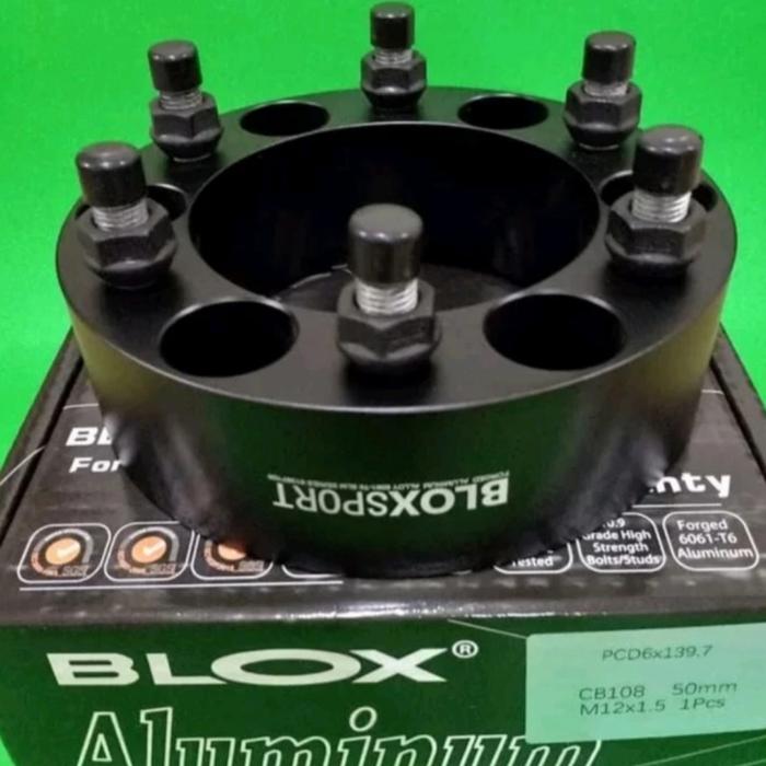 Adaptor spacer Velg 5 CM BLOXSPORT PAJERO SPORT FORTUNER PCD 6X139.7