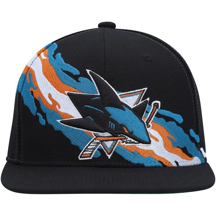 Topi NHL San Jose Sharks Snapback Splash Mitchell & Ness Original