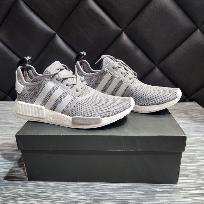 adidas nmd bb2886 ori UK 9 bnib R1 Glitch Grey Camo sepatu sneaker ori