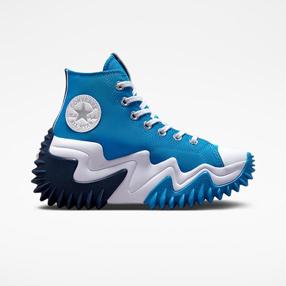 Converse Run Star Motion High Dial Up Blue White