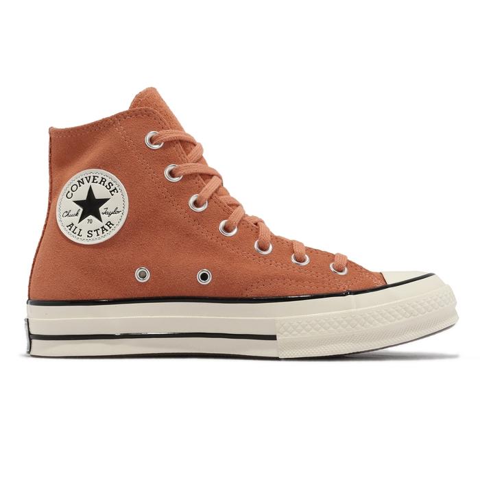 Converse 70s High Suede Orange Haven Egret
