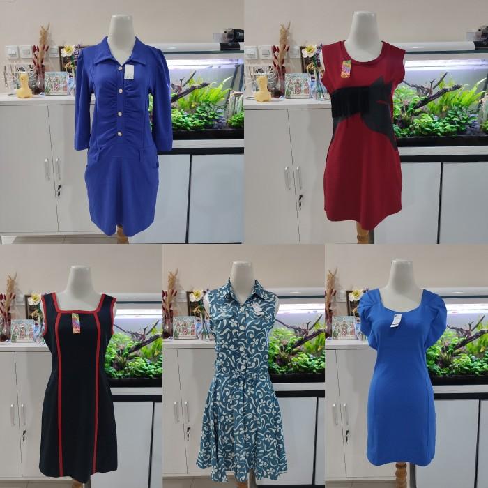 preloved dress wanita lengan panjang pendek murah bagus thrift