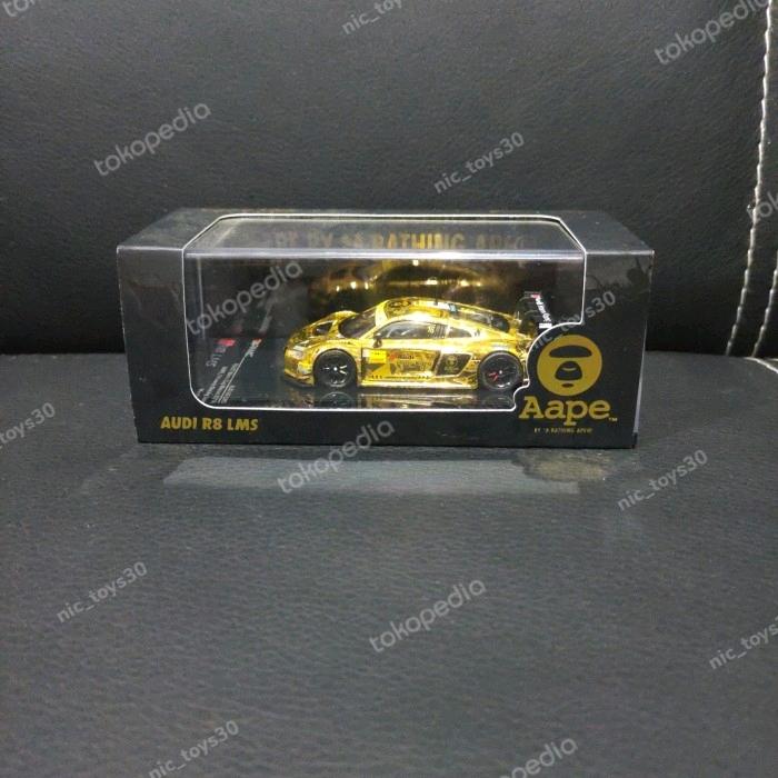 MOBIL TARMAC WORKS AUDI R8 LMS AAPE / AUDI HONGKONG 1:64