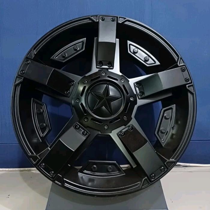 Velg HSR RASTA 2 R18X9 H5X114,3/5X127 ET 20 BLACK DOP