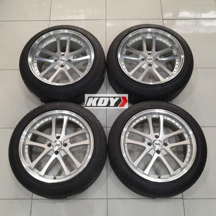 velg mobil bekas kranze lxz R17 lebar 7.5/8.5 pcd 4x100 + ban 205 50
