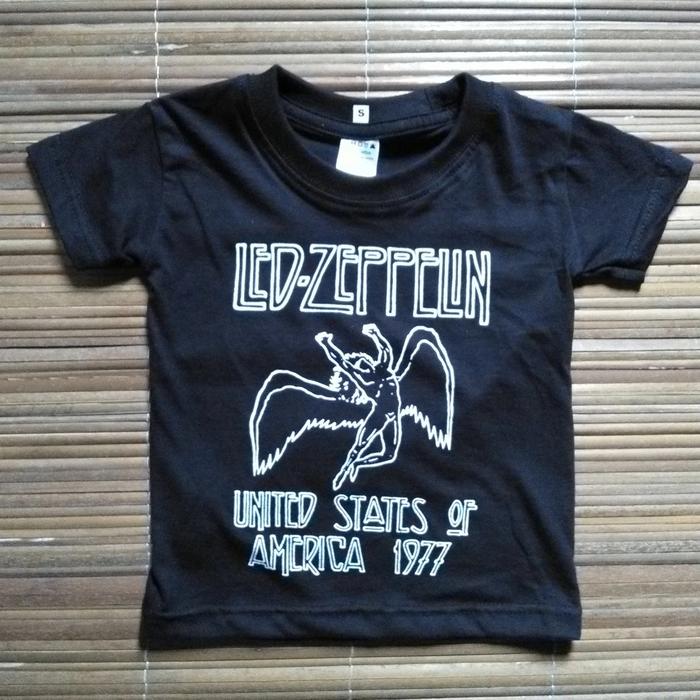 kaos musik anak Led Zeppelin