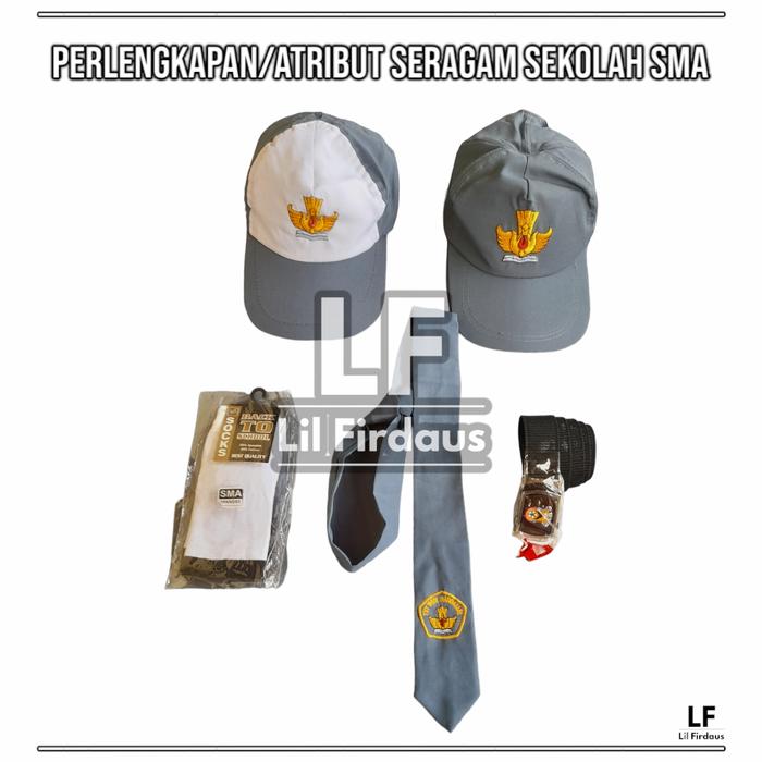 Atribut Perlengkapan Seragam Sekolah SMA