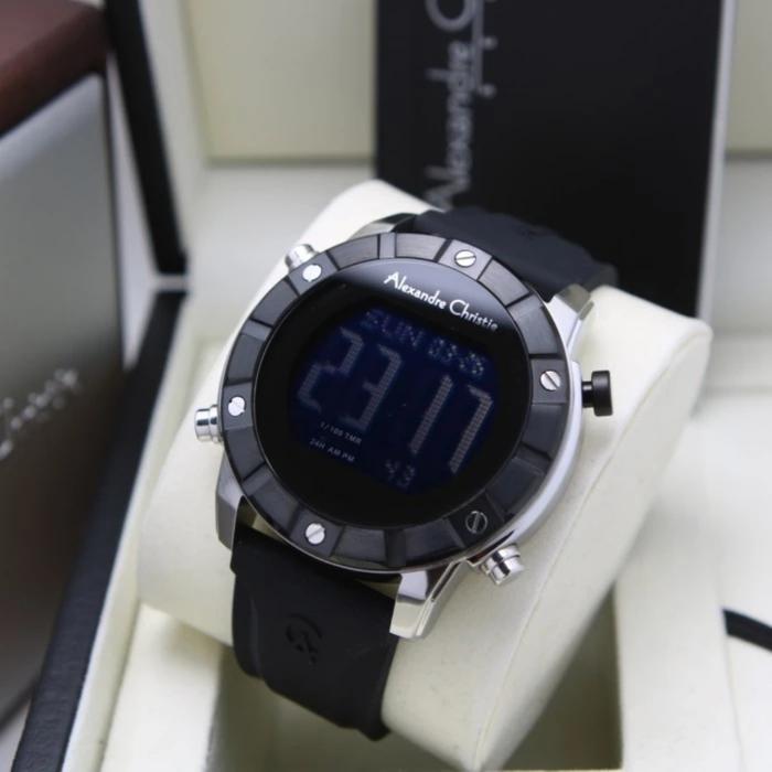 ALEXANDRE CHRISTIE AC 9373 BLACK SILVER AC9373 PRIA ORIGINAL