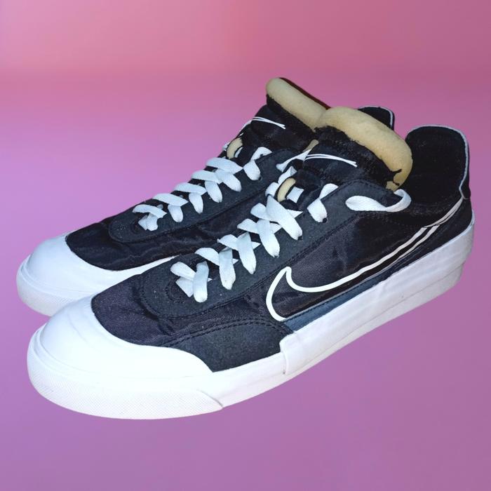 Sepatu Nike Drop-Type Men's Shoes - Black n White