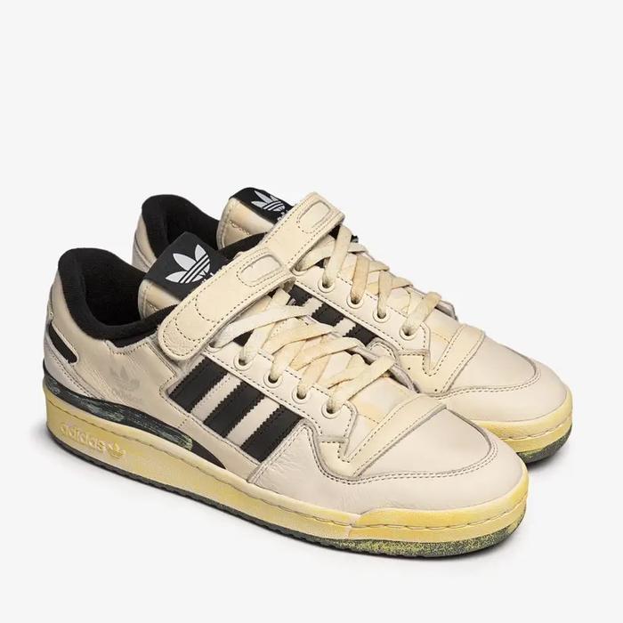 Adidas Forum 84 Low x AEC "Cloud White/Core Black" Original BNIBWT