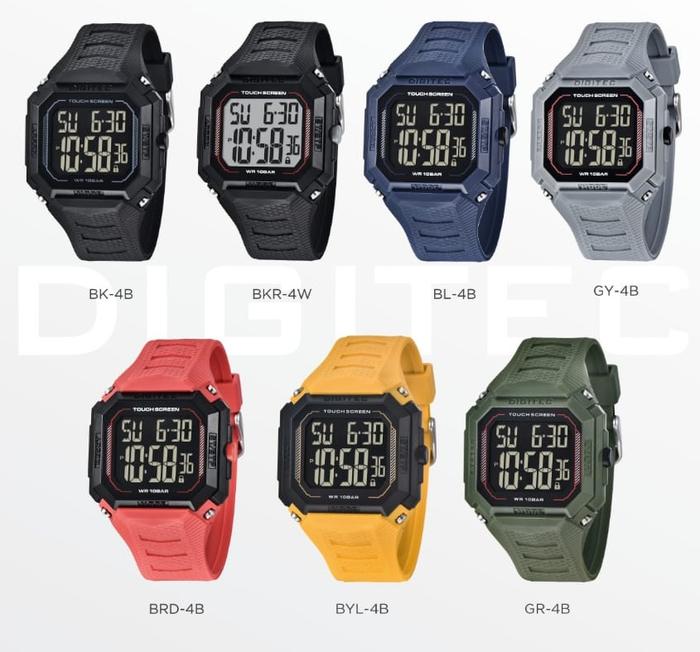 JAM TANGAN DIGITEC DS-8085T DS 8085T DG 8085 ORIGINAL FREE BOX