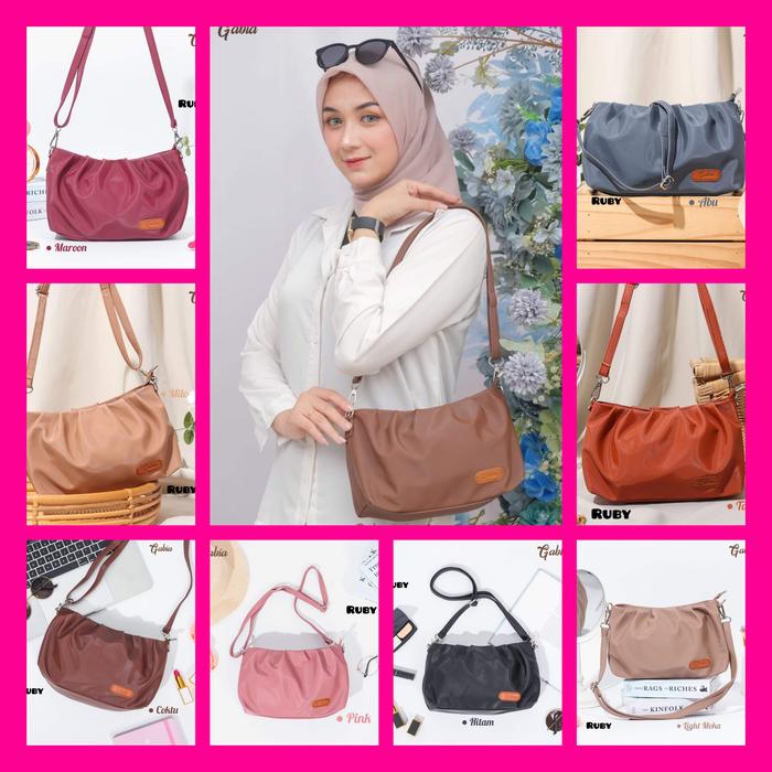 RUBY BAG GABIA /RUBY BAG BY GABIA /RUBY BAG/RUBY GABIA/TAS RUBY GABIA