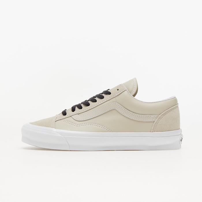 VANS STYLE 36 VAULT LX BEIGE LEATHER ORIIGNAL RESMI