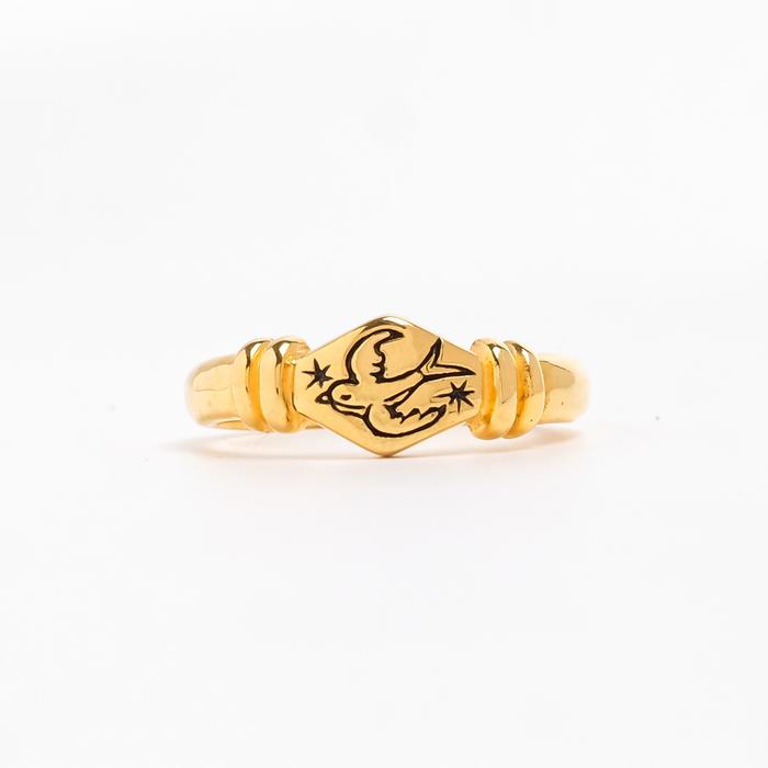 Terbang (Brass, Gold Plated) Studio Tanda