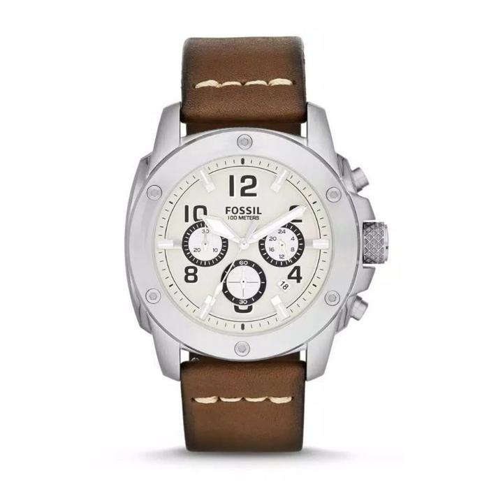 Jam Tangan Pria F05S1L Fs 4929 Strap Leather Fullset