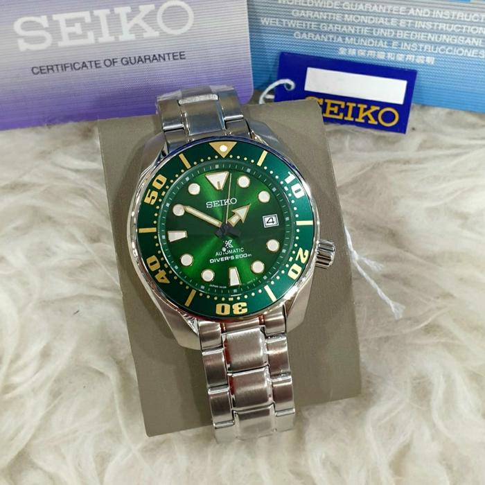 Jam Tangan Pria Merk Seiko Padi X Diver All Steel Automatic 42mm
