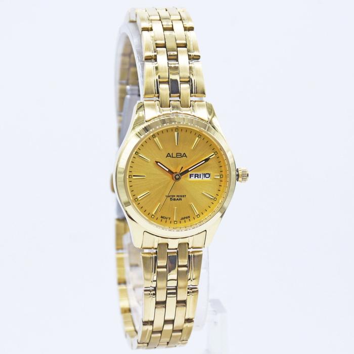 Jam Tangan Alba Wanita AN8082 AN8082X1 Original Bergaransi 1 Tahun