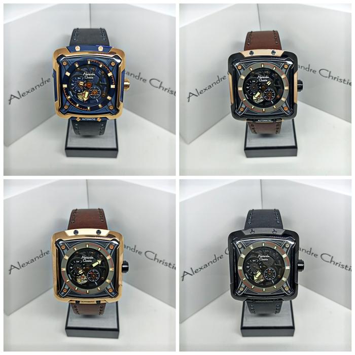 Jam Tangan Pria ALEXANDRE CHRISTIE AC 3030 AC 3039 KULIT ORIGINAL
