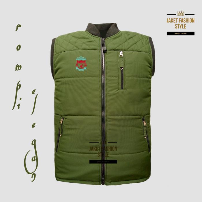Jaket Rompi Bola Liverpool Pria Wanita Keren Elegan Terbaru original