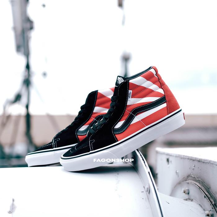 VANS SK8-HI X CUSTOME HOSOI "RISING SUN" CLASSIC ORIGINAL 100% - BNWB