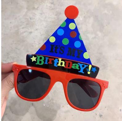 KACAMATA TOPI ULTAH / KACAMATA LUCU / KACAMATA ULTAH