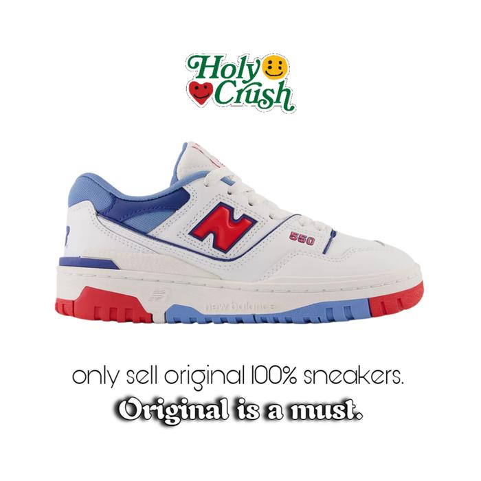 New Balance 550 White/True Red - Original