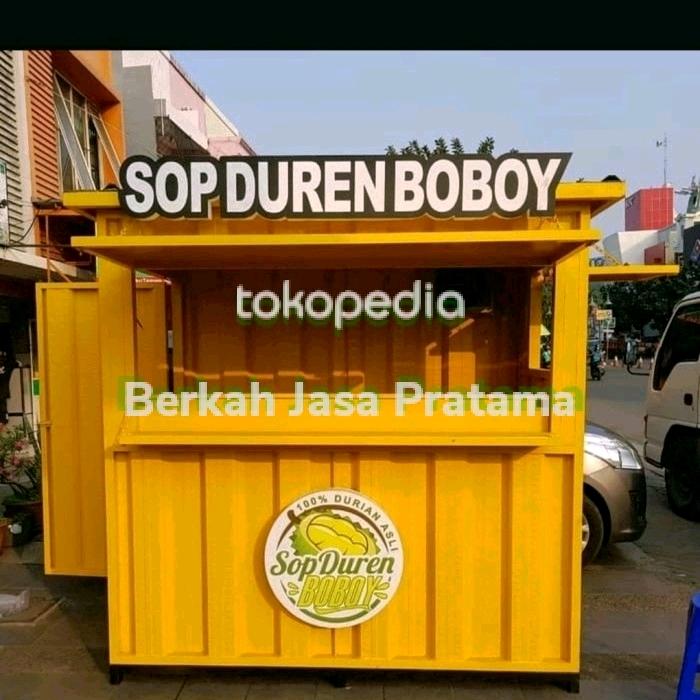 Booth minuman custom