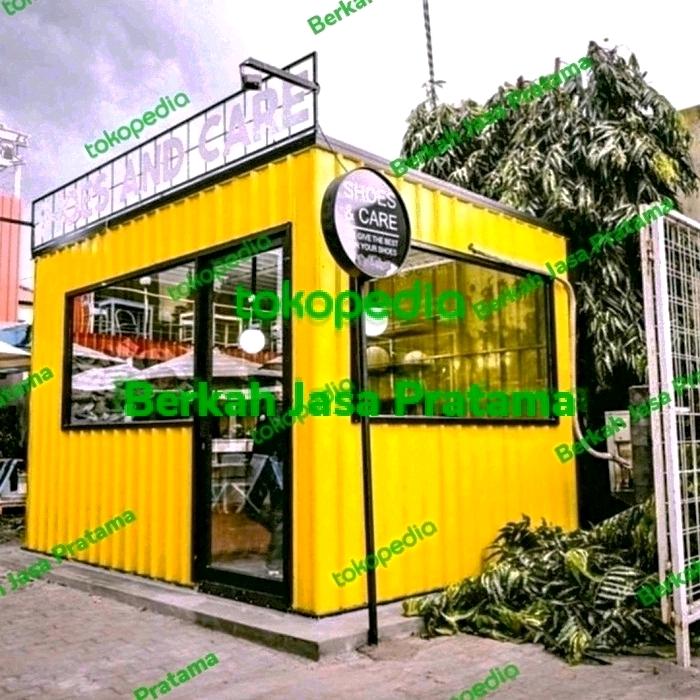container caffe booth Bekasi kota