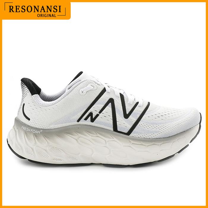 SEPATU PRIA TERBARU NEW BALANCE ORIGINAL SNEAKERS MORE PUTIH EMPUK