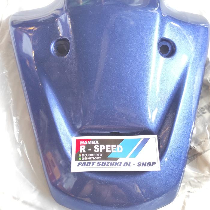 dada dasi panel depan satria 2tak lumba biru ori sgp