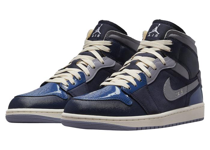 Air Jordan 1 Mid SE Craft 'Obsidian French Blue' Original BNIB Resmi