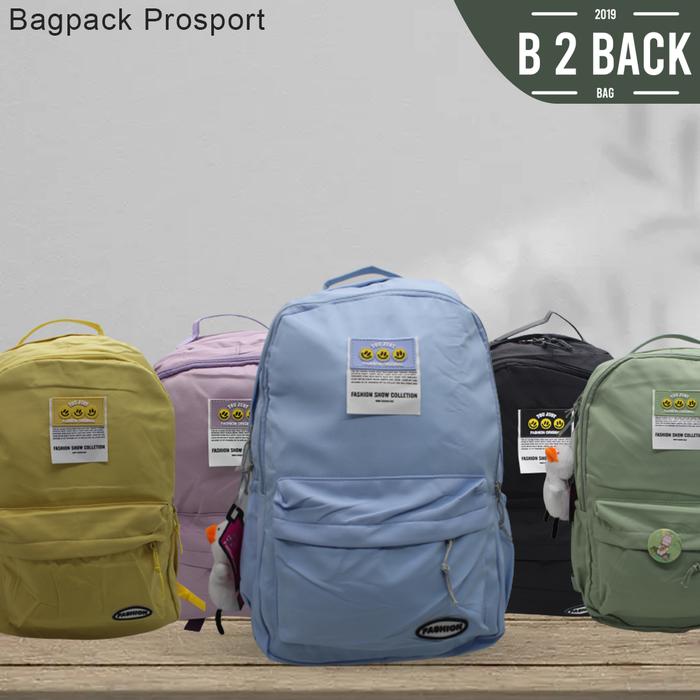 TAS RANSEL LAPTOP MULTIFUNGSI PROSPORT 16" KANVAS ORIGINAL F2912-40