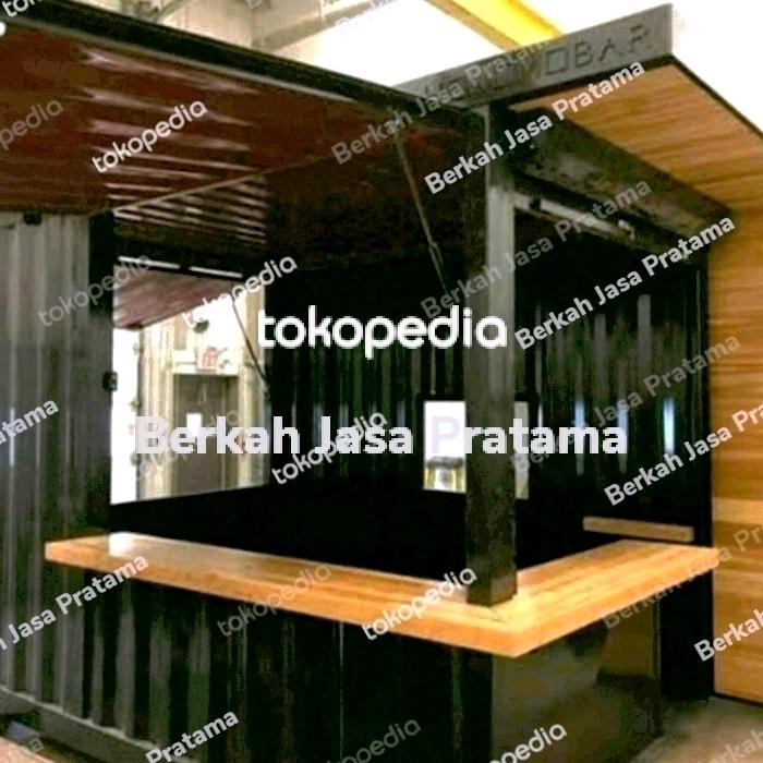 Booth container ukuran 2x2