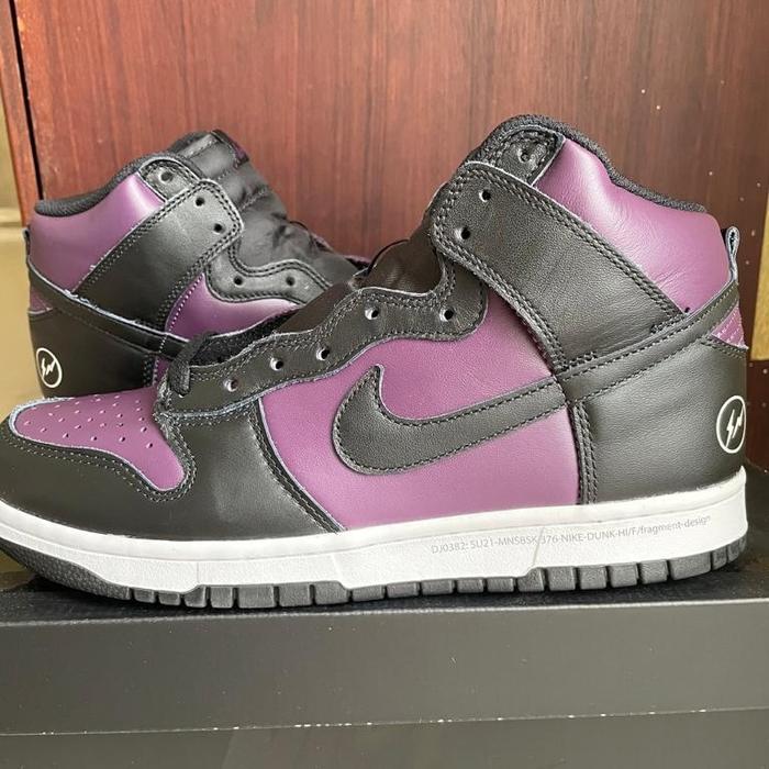 nike dunk high fragment beijing