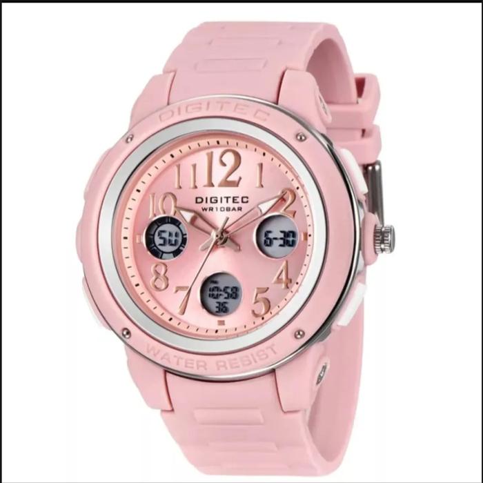 Jam Tangan Sport Wanita Digitec4091 Jam Tangan Wanita Dual Time