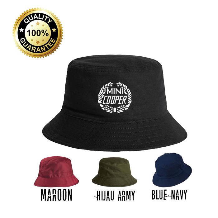 TOPI MINI COOPER - TOPI BUCKET MINI COOPER