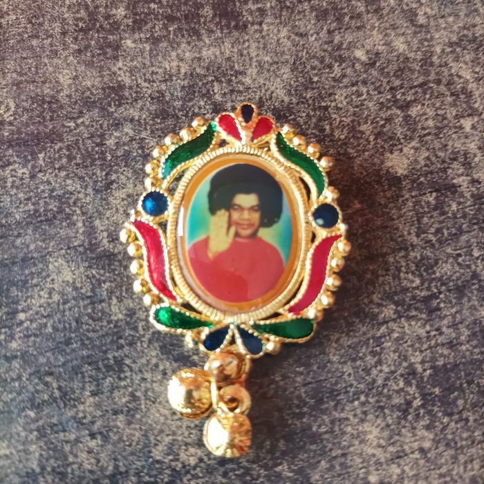 Bross pin India Sai Baba Sai Baba