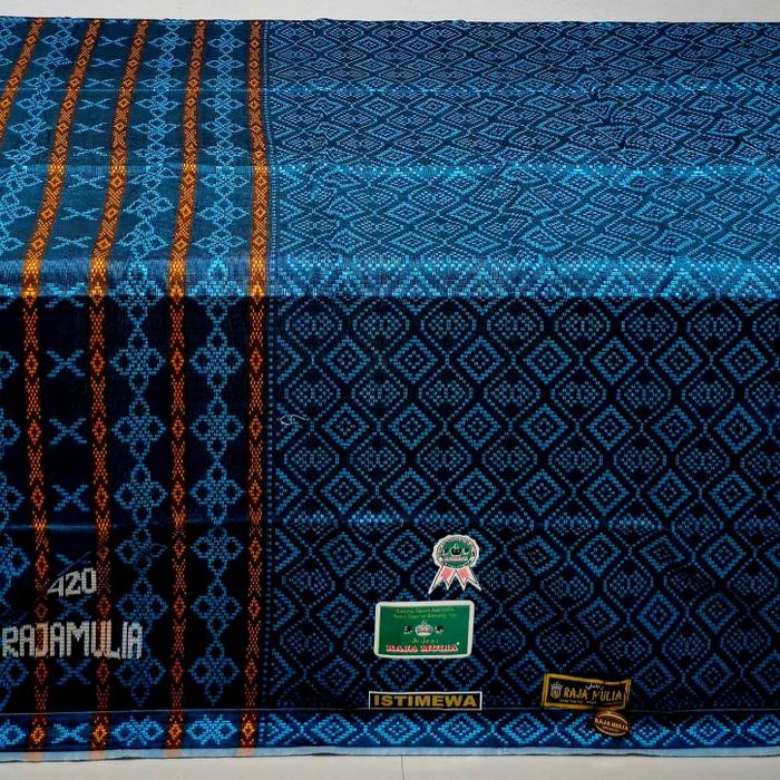 sarung tenun rajamulia 420 sutra asli 100% mewah berkelas tamer bhs