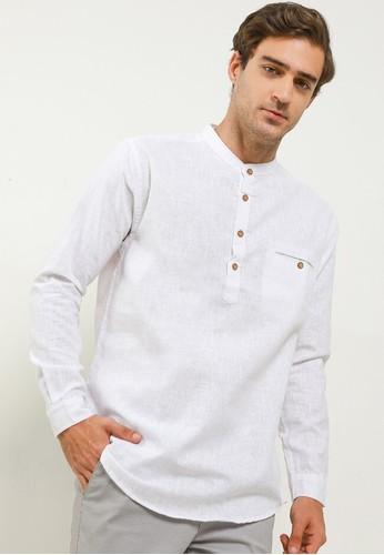Baju Muslim Koko Oi'see  Kemeja Koko Linen