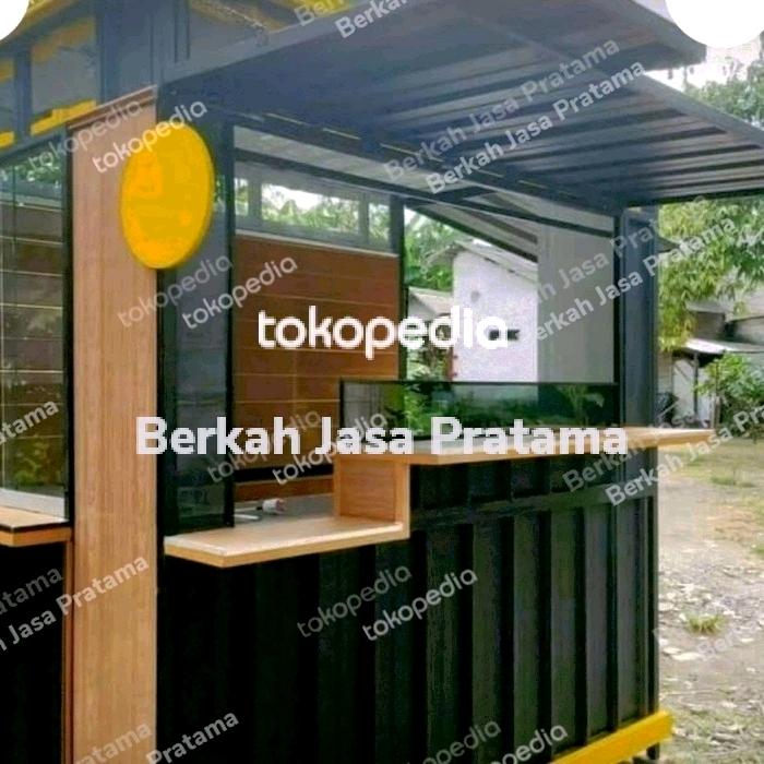 Booth container ukuran 3 X1,5