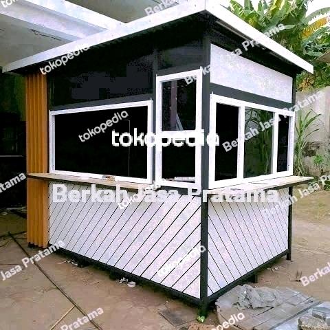 booth kontainer acp ukuran 2x2