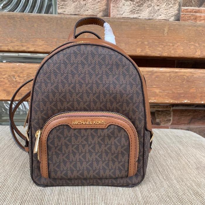 Tas Backpack MK Jaycee XS Mini .Brown Original